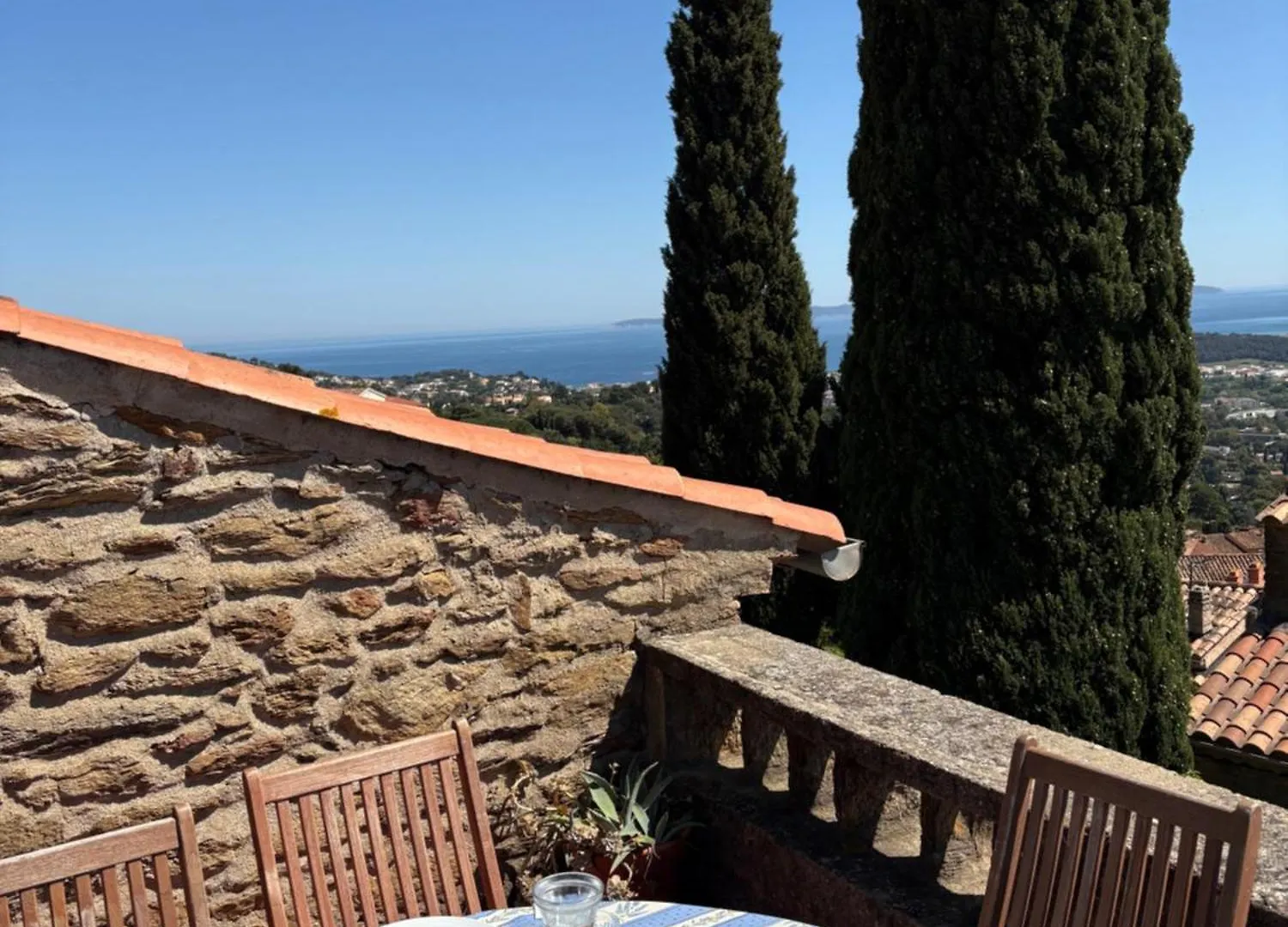 Magnifique maison de village clim vue mer 6 pers Bormes-les-Mimosas