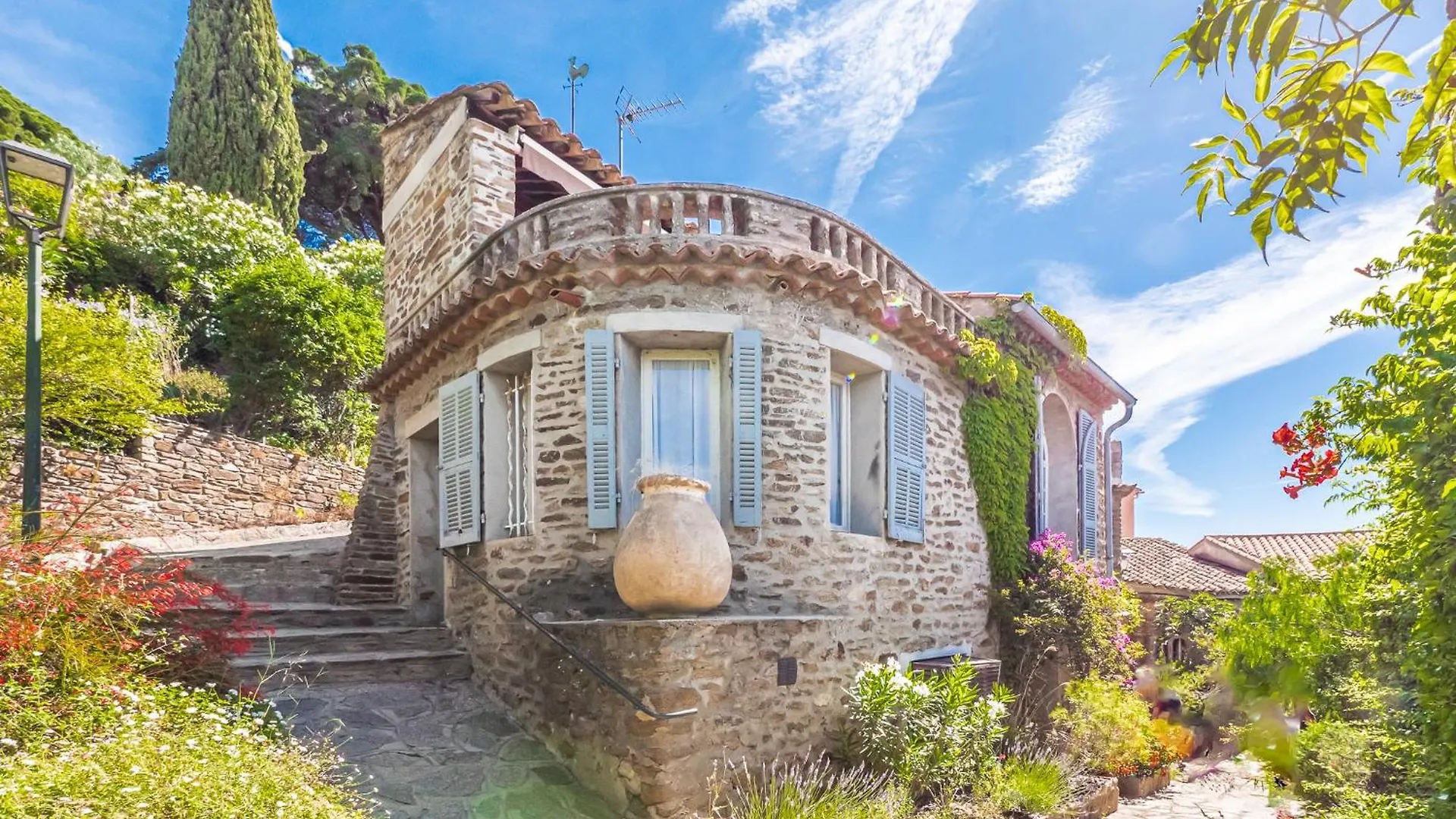 Magnifique maison de village clim vue mer 6 pers Bormes-les-Mimosas